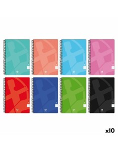 Notebook ENRI A4 Blue (10 Units) | Tienda24 Tienda24.eu