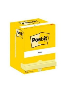 Note Adesive Post-it 657 Giallo 12 Pezzi 76 x 102 mm da Post-it, Blocchetti memo adesivi - Ref: S8427457, Precio: 22,14 €, De...