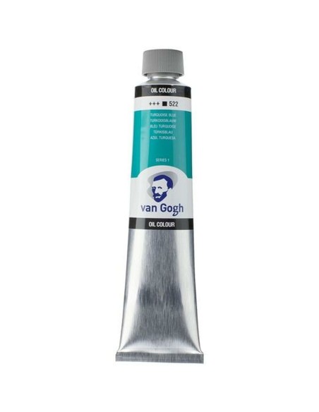 Tinta de óleo Talens Van Gogh 522 Turquesa 200 ml | Tienda24 Tienda24.eu