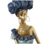 Figurine Décorative Alexandra House Living Bleu Doré Plastique Africaine 11 x 15 x 45 cm de Alexandra House Living, Pièces de...