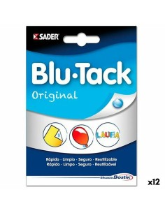 Masilla Bostik Blu Tack Reutilizable (12 Unidades) | Tienda24 Tienda24.eu