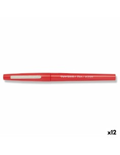 Pennarello Paper Mate Flair Medium Rosso (12 Unità) da Paper Mate, Penne a punta porosa - Ref: S8427914, Precio: 19,32 €, Des...