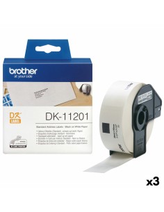 Printer Labels Zebra 02100BK11045 Ø 25 mm (12 Units) | Tienda24 Tienda24.eu