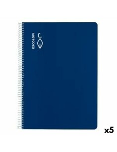 Notebook Lamela Orange Din A4 5 Pieces 80 Sheets | Tienda24 Tienda24.eu