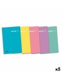 Cuaderno ENRI Pastel Cuarto 80 Hojas (5 Unidades) | Tienda24 Tienda24.eu