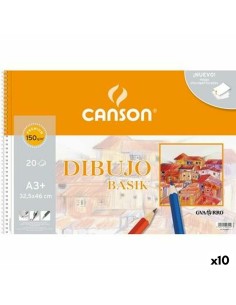 Papier à dessin Canson Basik Blanc A3 250 Volets | Tienda24 Tienda24.eu