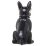 Figurine Décorative Alexandra House Living Noir Doré Plastique Lunettes Chien 19 x 27 x 26 cm de Alexandra House Living, Pièc...