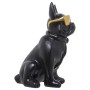 Figura Decorativa Alexandra House Living Preto Dourado Plástico Óculos Cão 19 x 27 x 26 cm de Alexandra House Living, Colecio...