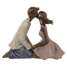 Figurine Décorative Alexandra House Living Plastique Doré Baiser 12 x 21 x 18 cm de Alexandra House Living, Pièces de collect...