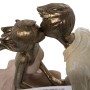 Deko-Figur Alexandra House Living Kunststoff Gold Kuss 12 x 21 x 18 cm von Alexandra House Living, Sammlerstücke - Ref: D1623...