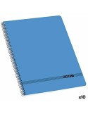 Notebook ENRI A4 Blue (10 Units) | Tienda24 Tienda24.eu