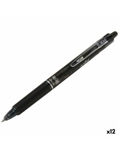 Boligrafo de tinta líquida Pilot Frixion Clicker Negro 0,4 mm (12 Unidades) de Pilot, Bolígrafos de tinta líquida - Ref: S842...