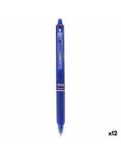 Boligrafo de tinta líquida Pilot Frixion Clicker Azul 0,4 mm (12 Unidades) de Pilot, Bolígrafos de tinta líquida - Ref: S8428...