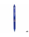 Boligrafo de tinta líquida Pilot Frixion Clicker Azul 0,4 mm (12 Unidades) | Tienda24 Tienda24.eu