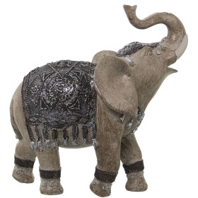 Statua Decorativa Alexandra House Living Dorato Acrilico Plastica Melammina Elefante 21 x 9 x 21 cm di Alexandra House Living...