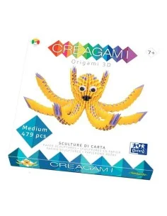 Juego de Manualidades con Papel Oxford Creagami 3D Pulpo de Oxford, Manualidades con papel - Ref: S8429157, Precio: 15,28 €, ...