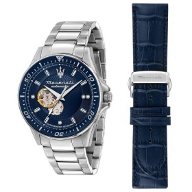 Relógio masculino Maserati SFIDA SPECIAL PACK AUTOMATIC Prateado (Ø 44 mm) de Maserati, Relógios com braselete - Ref: S727179...