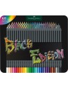 Buntstifte Faber-Castell Black Edition Metalletui 100 Stücke Bunt | Tienda24 Tienda24.eu