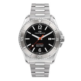 Montre Homme Philip Watch AMALFI Noir Argenté (Ø 43 mm) de Philip Watch, Montres bracelet - Réf : S7271972, Prix : 521,84 €, ...