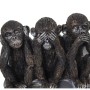 Centerpiece Alexandra House Living Silver Plastic Sheet Monkeys 12 x 18 x 44 cm by Alexandra House Living, Ornaments - Ref: D...