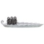 Centerpiece Alexandra House Living Silver Plastic Sheet Monkeys 12 x 18 x 44 cm by Alexandra House Living, Ornaments - Ref: D...