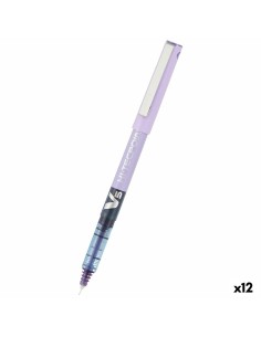 Liquid ink pen Uni-Ball ROLLERBALL EYE OCEAN CARE 0,7 mm Red (12 Units) | Tienda24 Tienda24.eu