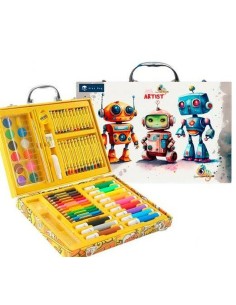 Set di colori Roymart Robots 68 Pezzi Multicolore da Roymart, Colori - Ref: S8429590, Precio: €18.44, Descuento: %