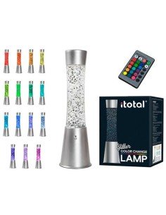 Lámpara de Lava iTotal Multicolor Cristal Plástico 40 cm | Tienda24 Tienda24.eu