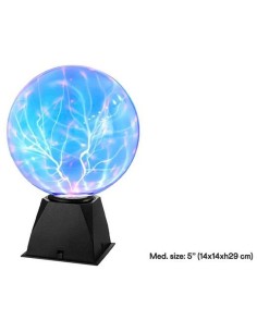 Plasma ball iTotal 14 x 14 x 29 cm Cor de Rosa Multicolor | Tienda24 Tienda24.eu