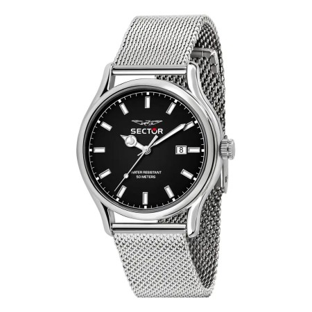 Men's Watch Sector R3253517023 Black Silver by Sector, Wrist Watches - Ref: S7272399, Price: 113,70 €, Discount: %