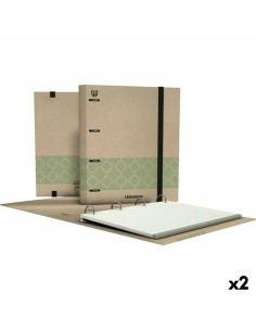 Carpeta de anillas BlackFit8 Globitos 27 x 32 x 3.5 cm Rosa | Tienda24 Tienda24.eu