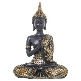 Deko-Figur Alexandra House Living Braun Gold Acryl Kunststoff Melamine Buddha von Alexandra House Living, Sammlerstücke - Ref...