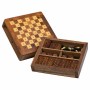 Traditionelles Spieleset Alexandra House Living Braun 16 x 3 x 15 cm 3 in 1 | Tienda24 - Global Online Shop Tienda24.eu