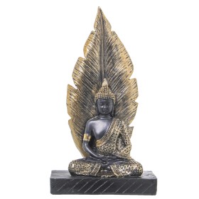 Deko-Figur Alexandra House Living Braun Gold Acryl Kunststoff Melamine Buddha 15 x 7 x 27 cm von Alexandra House Living, Samm...