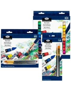 Acrylic paint 75 ml Light Green (12 Units) | Tienda24 Tienda24.eu