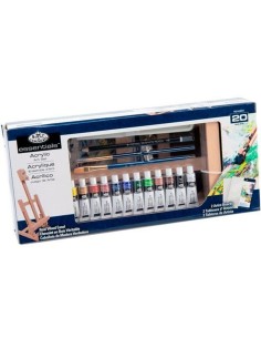 Set di colori acrilici Royal & Langnickel 20 Pezzi Multicolore da Royal & Langnickel, Colori - Ref: S8430479, Precio: 30,32 €...