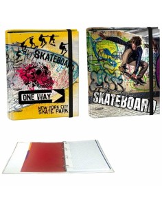 Raccoglitore ad anelli SENFORT Skateboard Multicolore A4 da SENFORT, Armadi schedari - Ref: S8430509, Precio: €15.32, Descuen...