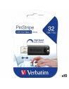 Memoria USB Verbatim Pinstripe Nero 32 GB da Verbatim, Chiavette USB - Ref: S8430540, Precio: 56,98 €, Descuento: %