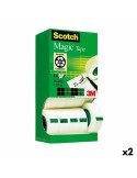 Set di Nastri Adesivi Scotch Invisible Magic 14 Parti 19 mm x 33 m (2 Unità) da Scotch, Nastri adesivi - Ref: S8430685, Preci...