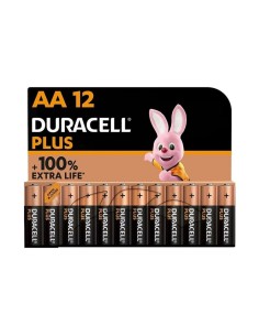 Batterie DURACELL Plus 12 Unità 1,5 V AA LR06 (12 Unità) da DURACELL, Pile monouso - Ref: S8430692, Precio: €11.81, Descuento: %