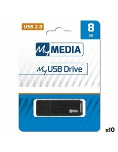 Memoria USB MyMedia Nero 8 GB da MyMedia, Chiavette USB - Ref: S8430711, Precio: 32,27 €, Descuento: %