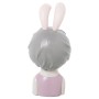 Busto Alexandra House Living Rosa Plastica Orecchie Chewing Gum 15 x 15 x 27 cm di Alexandra House Living, Sculture - Rif: D1...