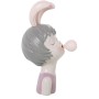 Busto Alexandra House Living Rosa Plástico Orejas Chicle 15 x 15 x 27 cm de Alexandra House Living, Esculturas - Ref: D162319...