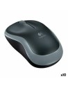 Souris sans-fil Logitech M185 Gris (10 Unités) | Tienda24 Tienda24.eu