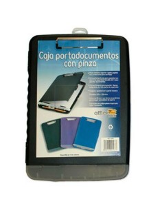 Portadocumenti Office Box Pinza A4+ Nero da Office Box, Cartelle - Ref: S8430815, Precio: 14,83 €, Descuento: %