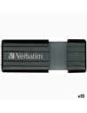 Memória USB Verbatim PinStripe Preto 32 GB | Tienda24 Tienda24.eu