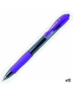 Penna gel Pilot G-2 Violetta 0,7 mm (12 Unità) da Pilot, Penne roller a inchiostro gel - Ref: S8430871, Precio: 16,69 €, Desc...