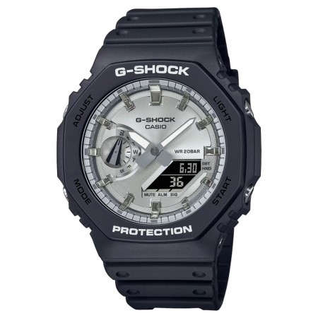 Men's Watch Casio G-Shock OAK - SILVER DIAL (Ø 45 mm) by Casio G-Shock, Wrist Watches - Ref: S7273473, Price: 130,53 €, Disco...