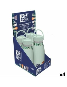 Botella de Agua Safta Granja Blanco PVC Verde Claro (500 ml) | Tienda24 Tienda24.eu