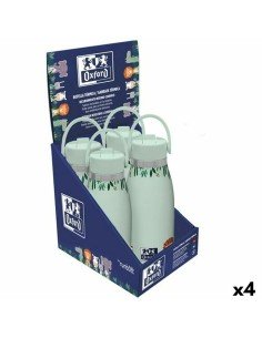 Garrafa com Tampa e Palhinha Miffy Menta Menta PVC 500 ml | Tienda24 Tienda24.eu